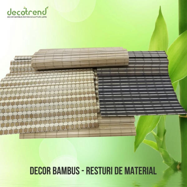 decor de bambus resturi de material Decotrend Natrutrend SRLnbsp- Decotrend | decoratiuni ratan sculpturi