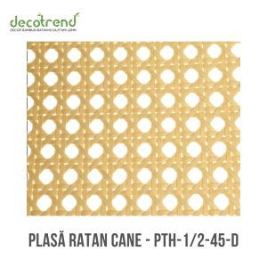 Împletitură din miez de rattan - 5mm plat / oval - 90cm 15 Țesătură Ratan Octogonală Galben Pai 45cm - Împletitură Premium din Celuloză pentru Mobilier, Tăblii Pat și Decorațiuni Interioare